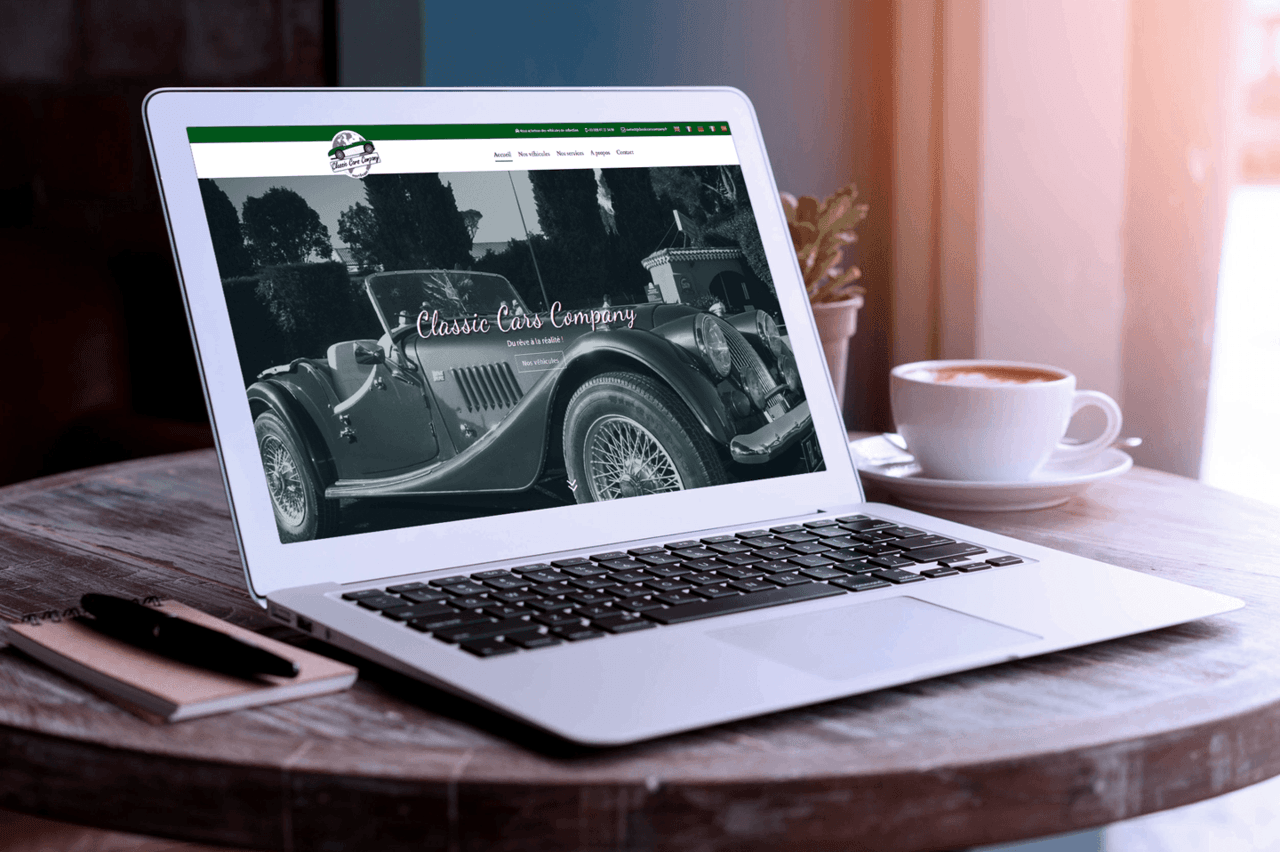 Création site internet Classic Cars Company